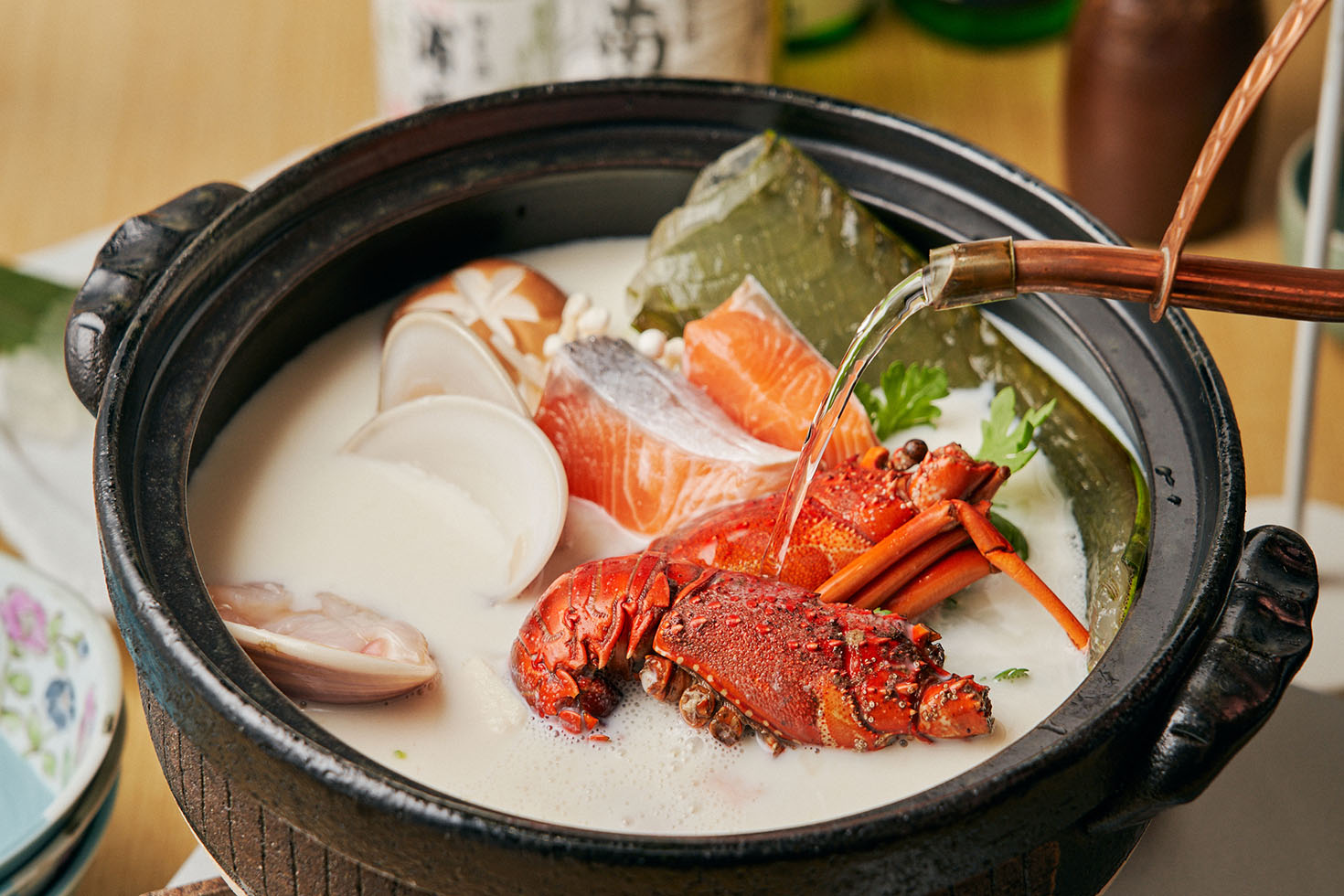 鍋 taku 両手火鍋 鉄鍋 セット 2.8L 22cm 鉄なべ 卓上鍋 ごはん鍋 IH対応