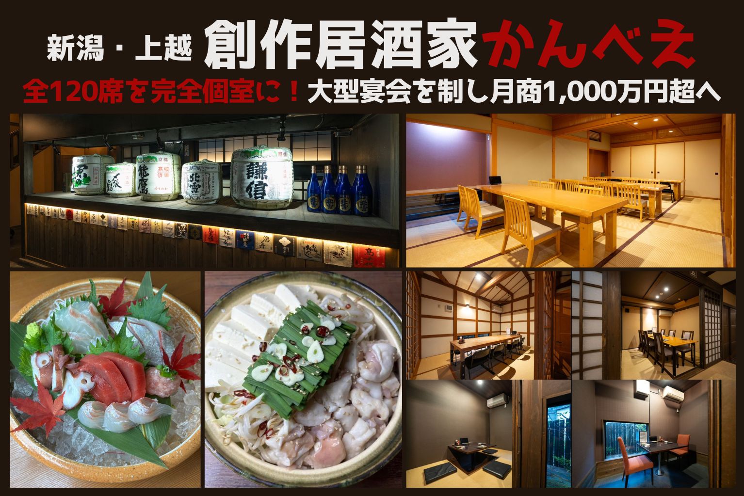 【中古】 居酒屋『黒兵衛』の掟/新風舎/かとうりえ 上越「創作居酒家かんべえ」が全120席を完全個室に。大型宴会を制し